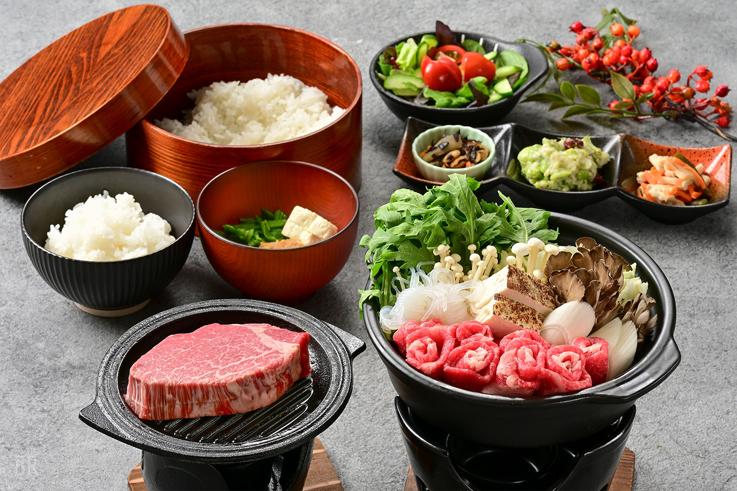 豊富なお食事メニュー