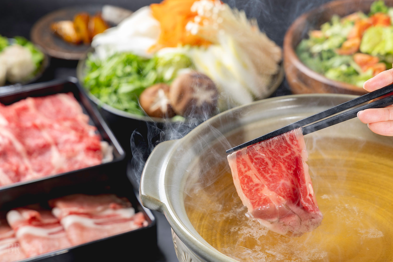 しゃぶしゃぶ鍋コース