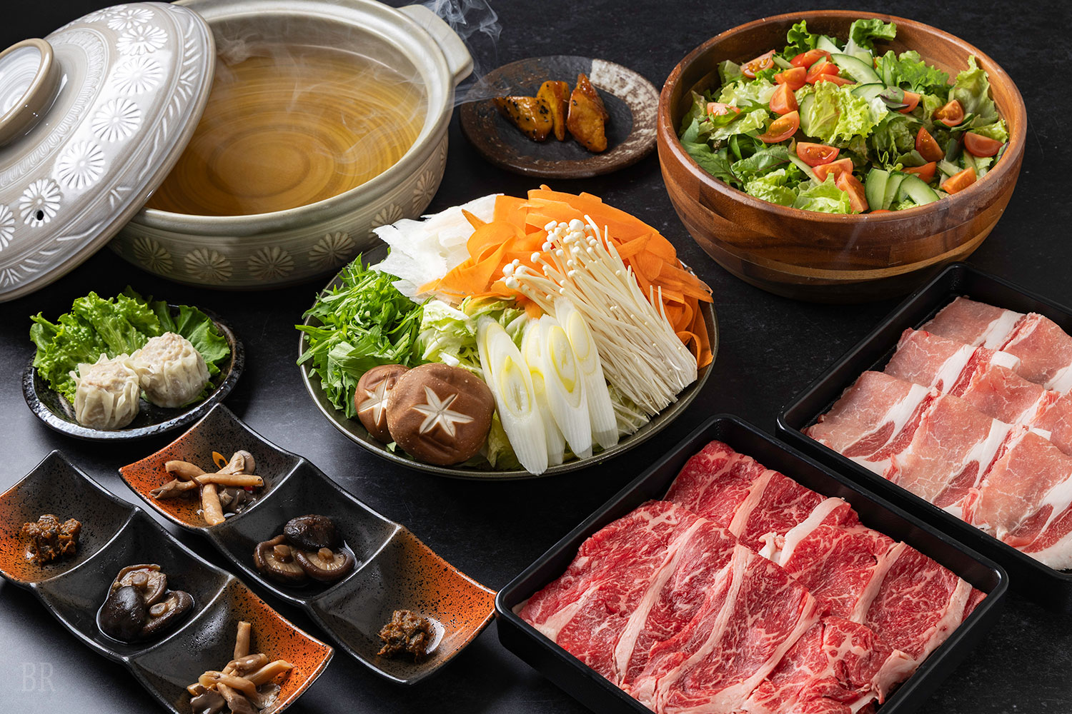 しゃぶしゃぶ鍋コース